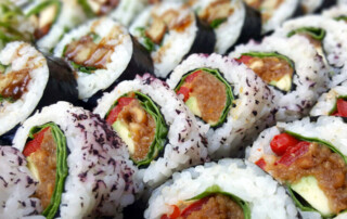 Vegán sushi készítő ws